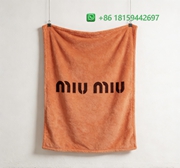 Miumiu Throw Blankets
